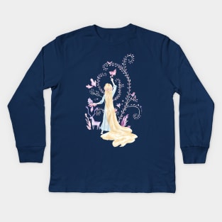 princess 7 Kids Long Sleeve T-Shirt